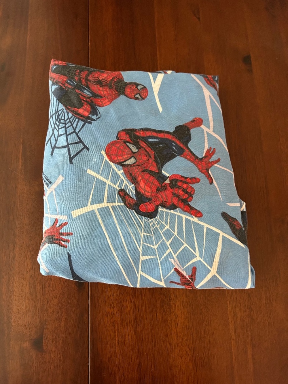 Vintage 2002 Marvel Spider-Man Twin fitted Sheet | Y2K Movie Promo Bedding